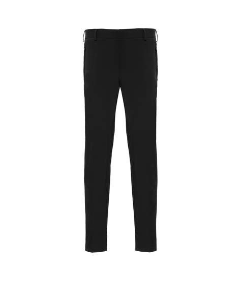 price of prada trousers men strech|prada men's jeans.